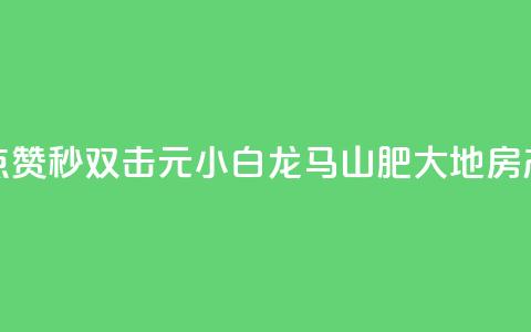 快手点赞秒1000双击0.01元小白龙马山肥大地房产装修,qq会员充值中心官网 - 一元10万空间访客 抖音24小时自助服务平台总站  第1张