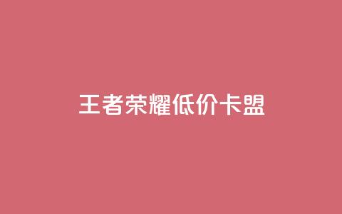 王者荣耀低价卡盟 - 快手免费领取播放量  第1张